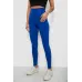 Лосини жіночі однотонні, колір електрик, 90% micropoll, Повсякденний (casual)