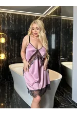 Шовкова нічна сорочка